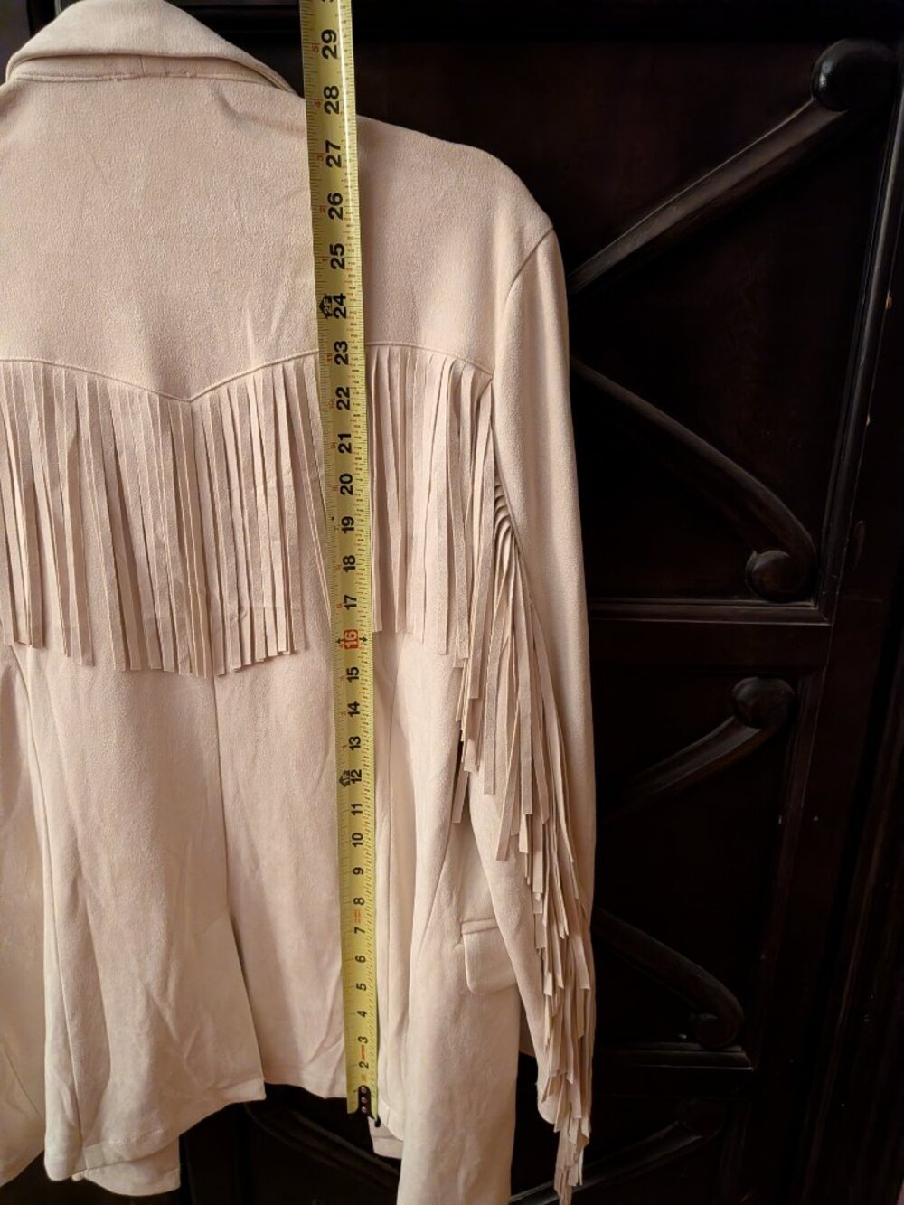 Suede fringe blazer - Picture 8 of 8